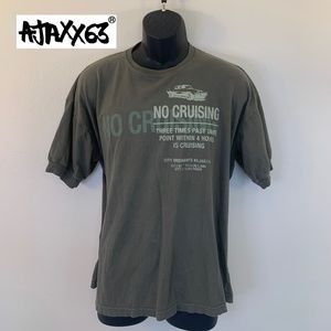 Ajaxx63 No Cruising T Shirt 100% Cotton
